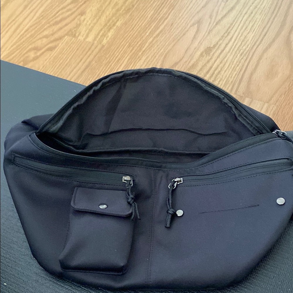 Men's Black Crossbody Bag